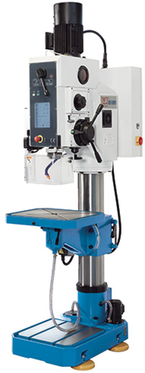 SSB F Super VT - Drill presses with touchscreen, modern inverter technology, and motorized table height adjustment