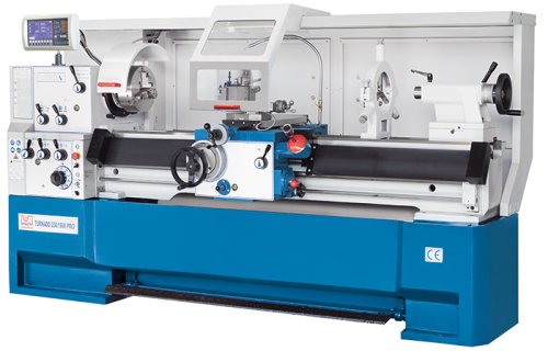 Turnado 230/1500 PRO - Top model of the Turnado series with infinitely variable spindle speed and constant cutting speed, as well as rapid traverse and modern ergonomic design