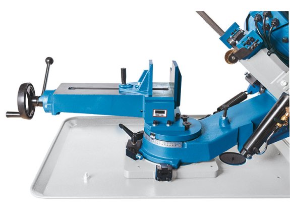 Reduced down-time: precisely adjustable angular stops and quick-action clamping at the vise