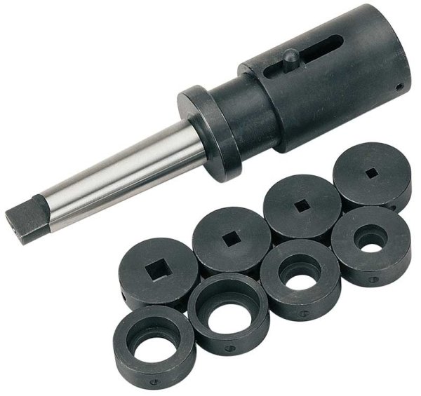 Mount for taps and dies with length compensation, MT3 - Accessories for drill presses
