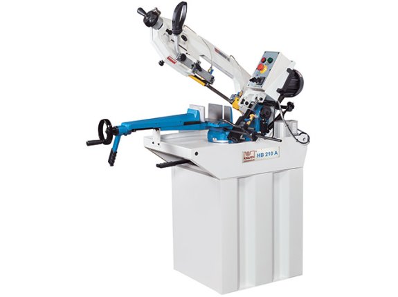 HB 210 A - Affordable workshop bandsaw with quick action clamping and miter cutting